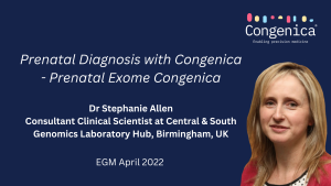 Prenatal Diagnosis with Congenica